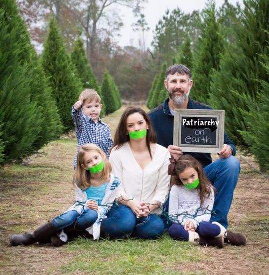 Photographer’s holiday photo of bound, gagged women provokes vitriol - image