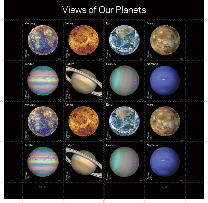 U.S. Postal Service issues Pluto, New Horizons stamp - image