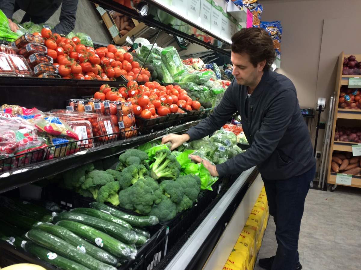 Edward Cantor at Cantor Foods says produce prices are going up. 