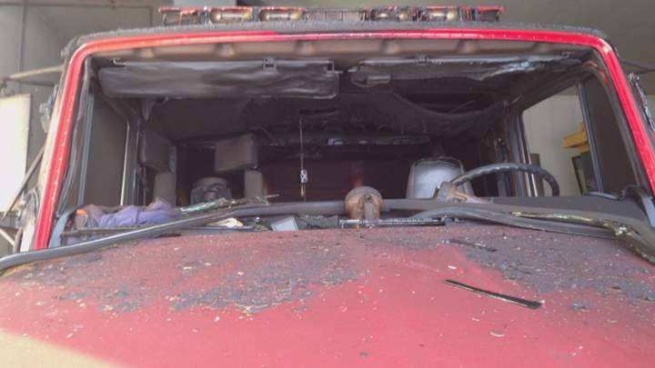 Support pouring in for a first responder in a small Saskatchewan town following a blaze that damaged the town’s fire hall and equipment.