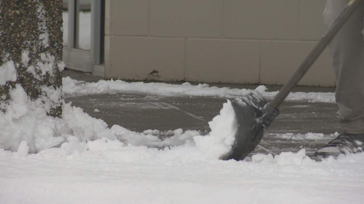 The city is reminding Kelowna residents to help keep sidewalks near their property clear of snow. 