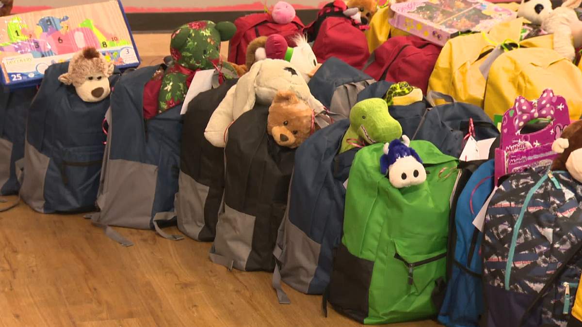The Stephen’s Backpack project is to offer hope in a Christmas backpack gift for children in need. 