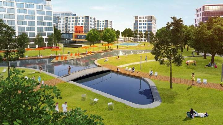 New park at proposed Brossard complex