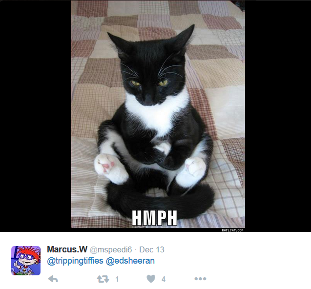 Twitter reaction to Ed Sheeran’s announcement