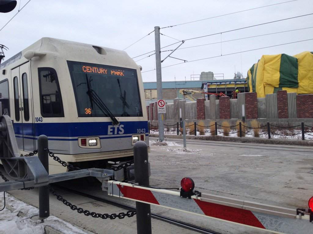 Edmonton's Metro LRT Line.