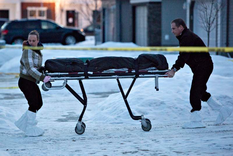 A 9mm handgun stolen in Surrey, B.C. in 2006 was used in an eight-victim mass killing in Edmonton in December 2015. 
