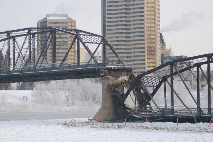 Jan. 12: Heidi Fischer took this Your Saskatchewan photo of the remnants of Saskatoon’s Traffic Bridge.