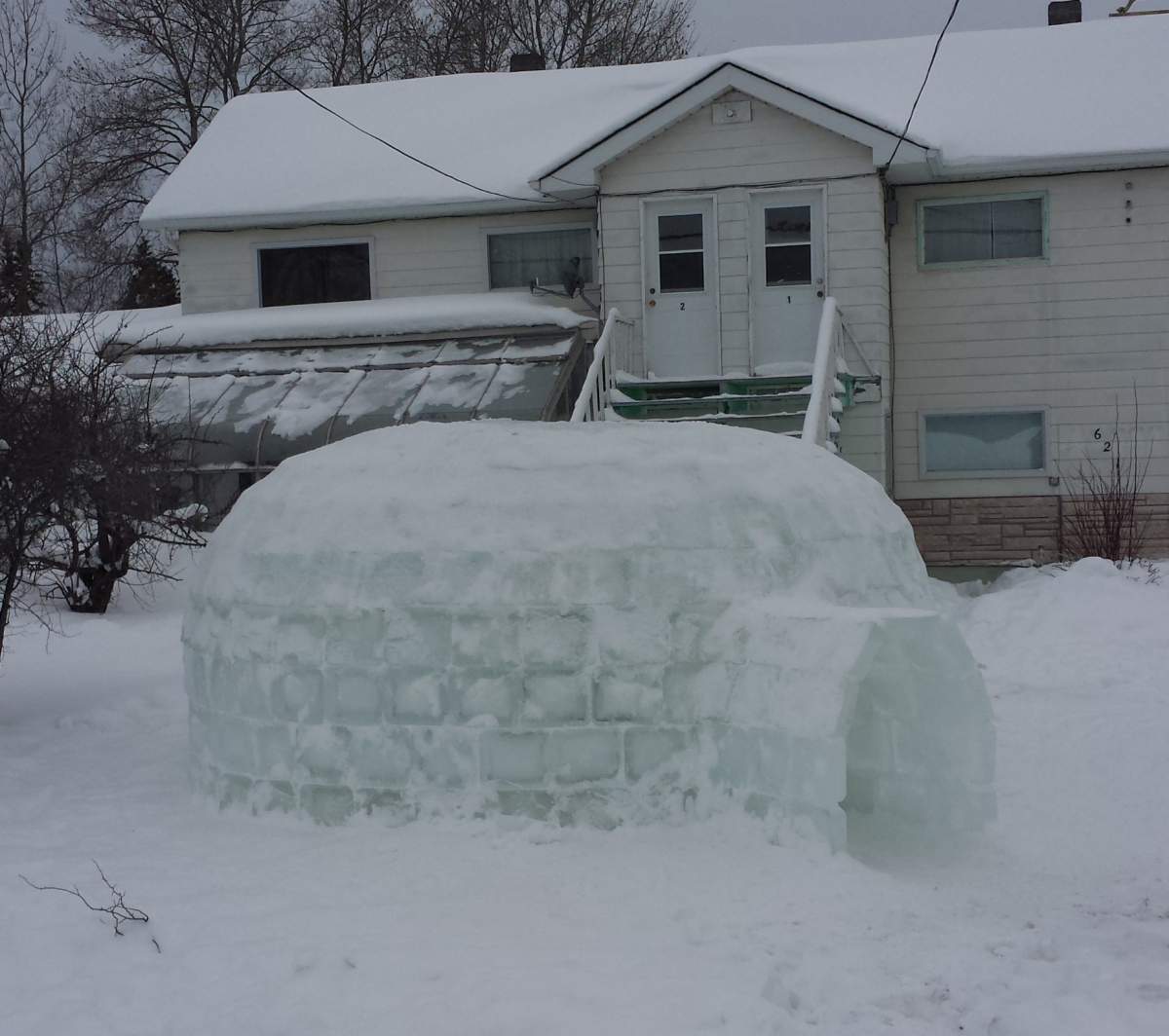 Jan. 26: Trevor Altman took this Your Saskatchewan photo of an ice igloo they built in Creighton.