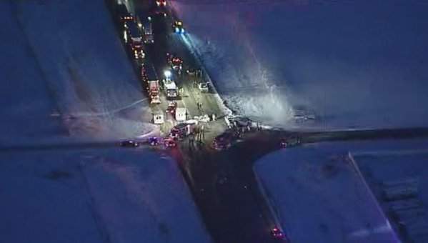 Woman flown to hospital in life-threatening condition after crash on Hwy 22X - image