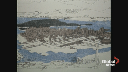This was portrayed as what would happen to Vancouver “if developers get their way.”