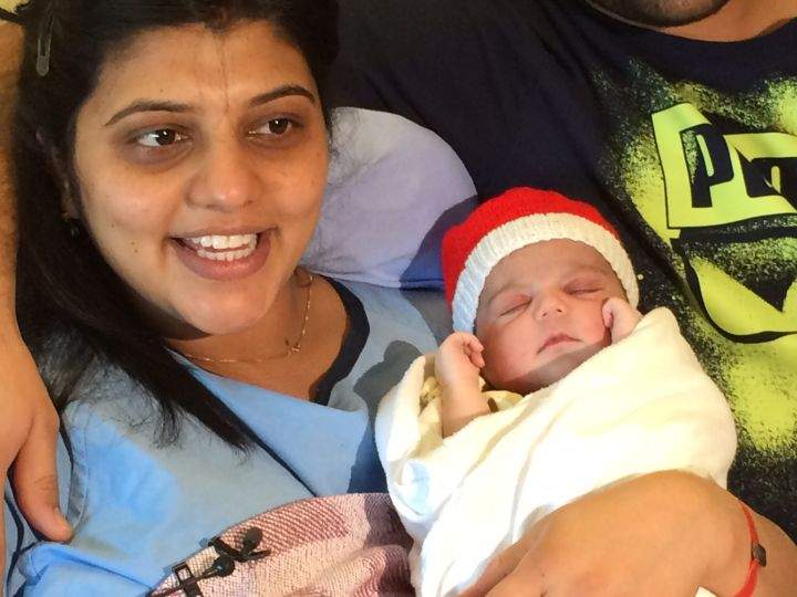 Amanveer Brar is a first-time mom.