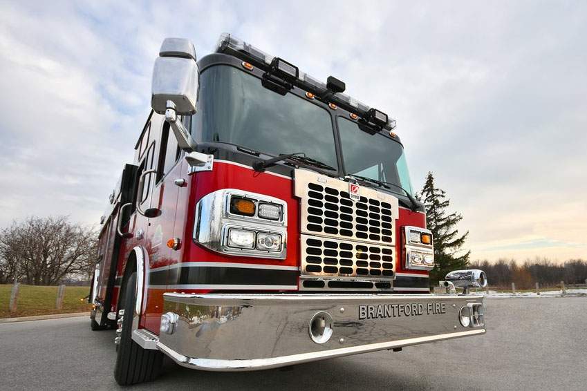 Sherbrooke fire Chief Stéphane Simoneau told reporters Wednesday that three people were injured and taken to hospital.
