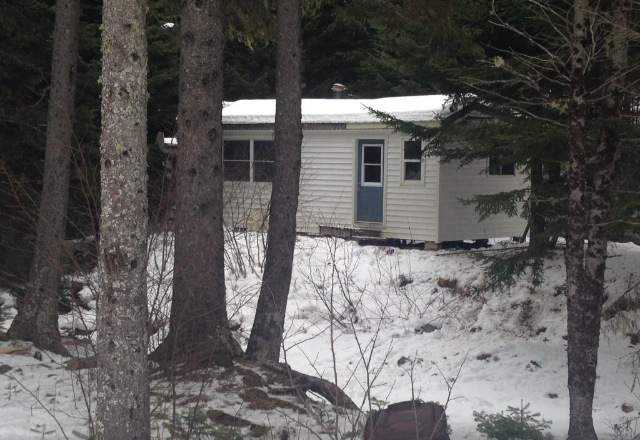 RCMP believe Tyler Noel was camping out in this home in Elgin. He was found not far away in Petitcodiac on Jan 9, 2015.