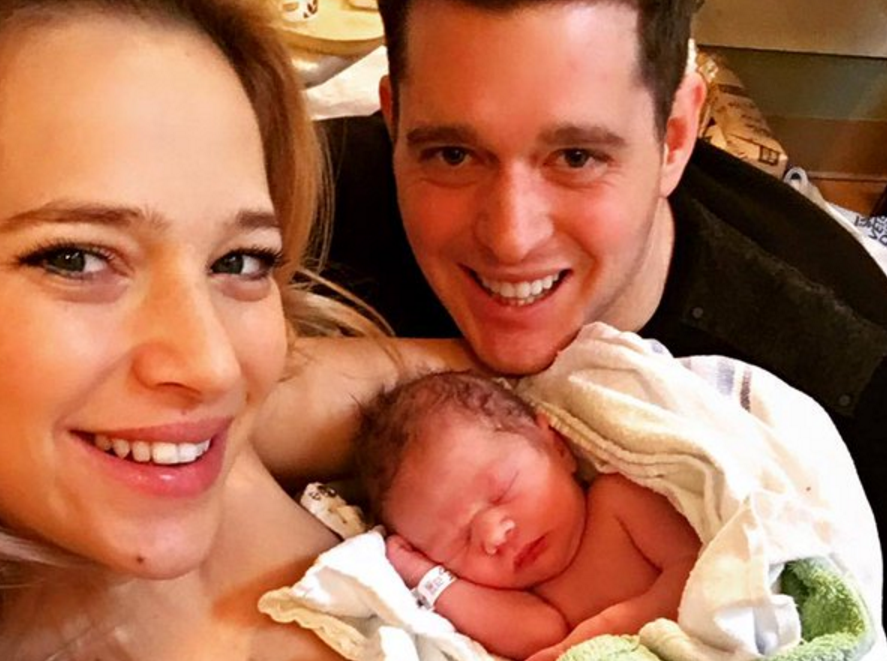 “And then there were 4,” tweeted Michael Buble on January 22, 2016. “Introducing Noah’s little brother Elias Bublé.”
