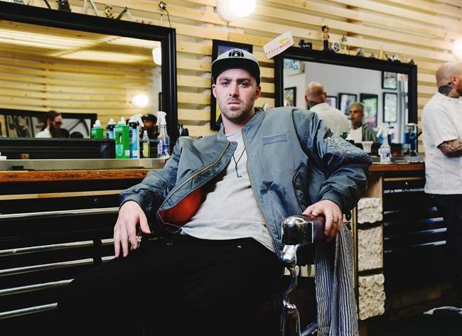 Classified is shown in an undated, handout photo. It only made sense that Canadian rapper Classified would record his new album, "Greatful," in his home studio in the rural backwoods of Enfield, N.S. 