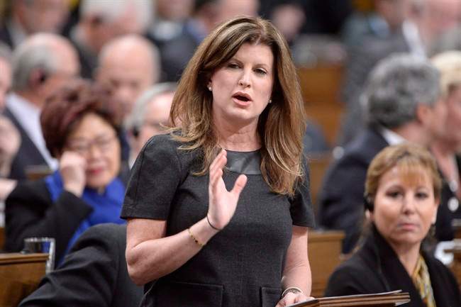 Rona Ambrose asks a question during question period in the House of Commons on Parliament Hill in Ottawa, on Wednesday, Dec. 9, 2015.