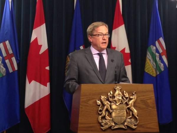 Alberta Education Minister David Eggen announces guidelines for schools to ensure  safe and inclusiveness  for LGBTQ students, Wednesday, Jan. 13, 2016. 