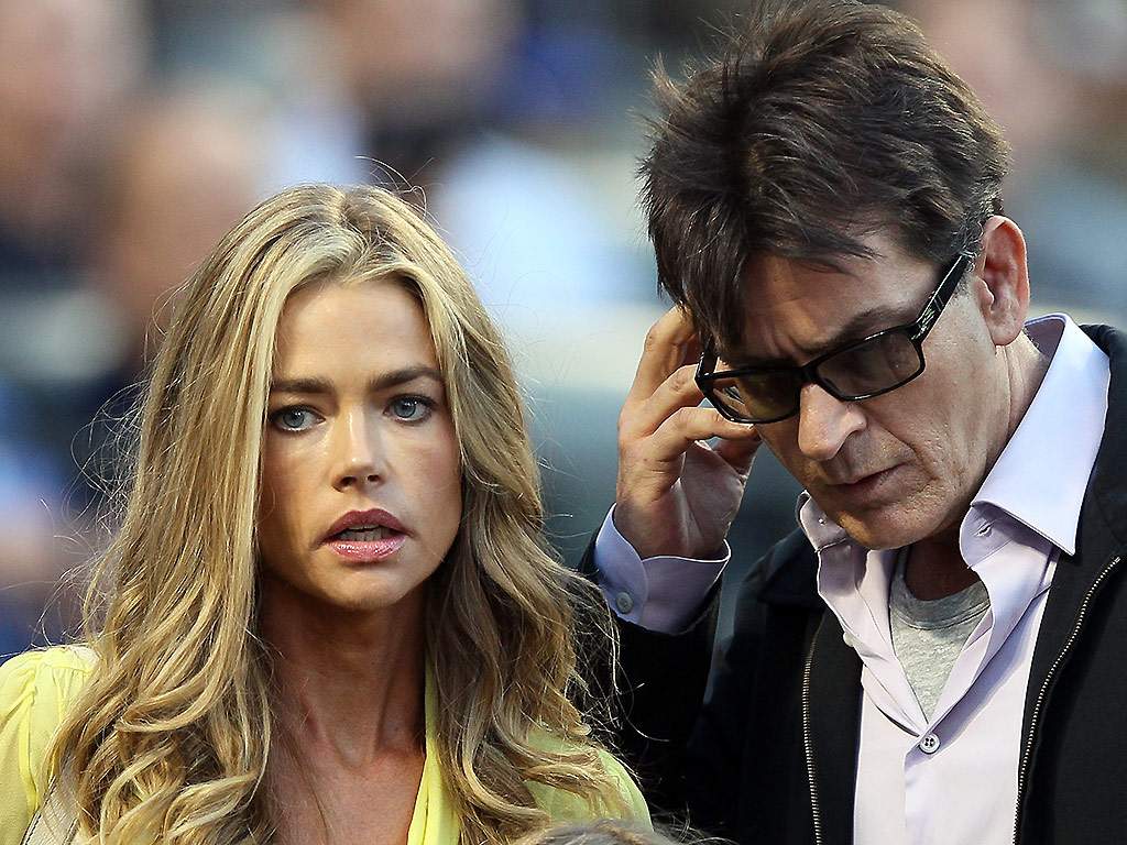 Denise Richards, Charlie Sheen