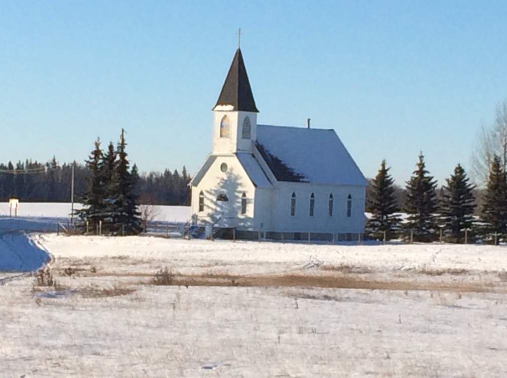 104-year old church in Stony Plain, seeking historical designation.