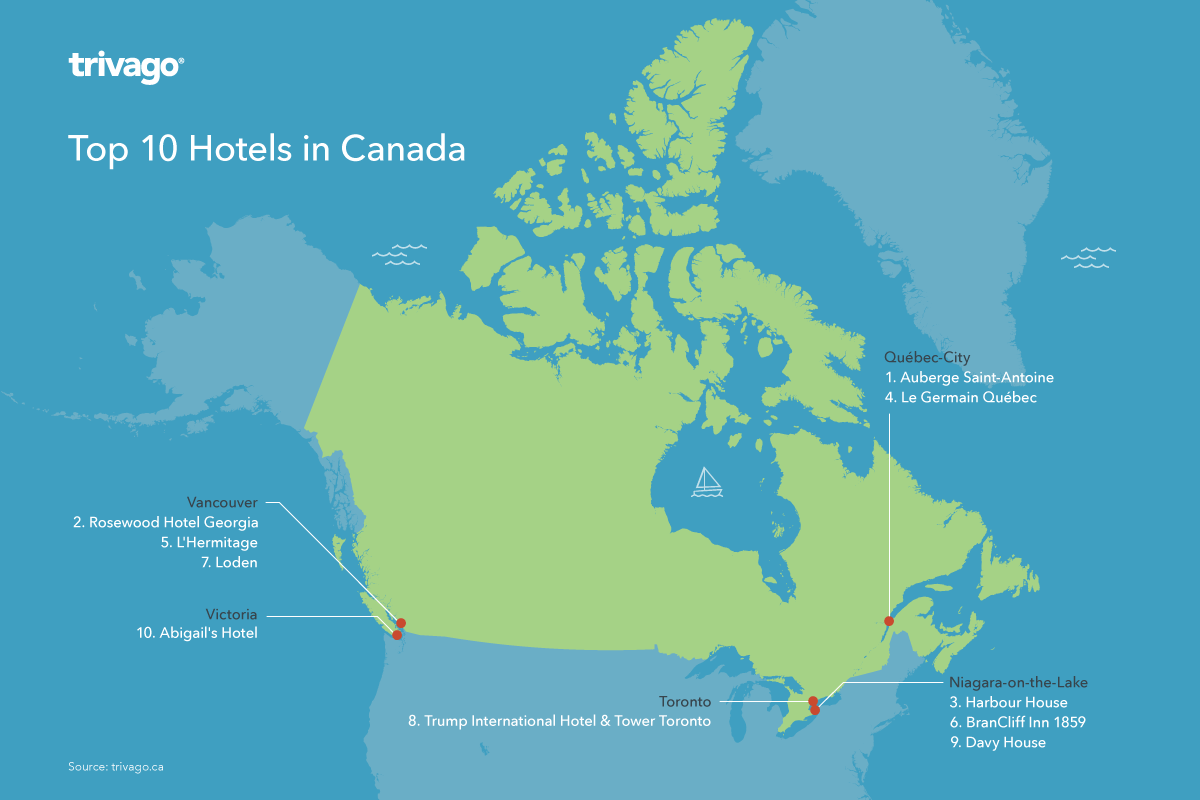 Hotels in B.C., Ontario and Quebec top list of best-rated accommodations - image
