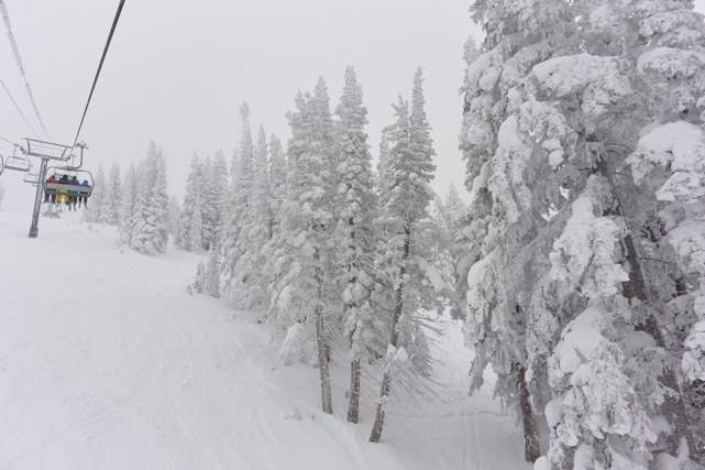 Lift at Steamboat Springs, CO.