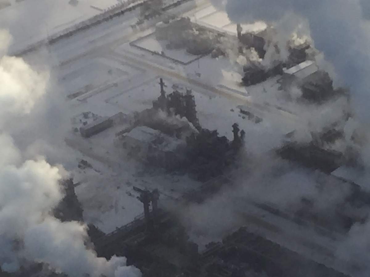 One person died and another was critically injured Friday after an explosion inside a building at the Nexen Long Lake site near Fort McMurray, Saturday, Jan. 16, 2016.