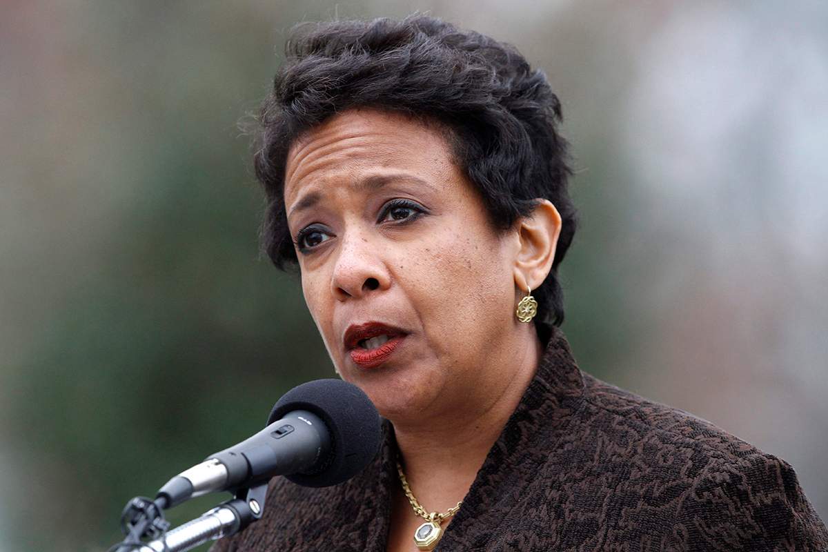 U.S. Attorney General Loretta Lynch.