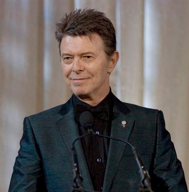  In this June 5, 2007 file photo, David Bowie attends an awards show in New York. 
