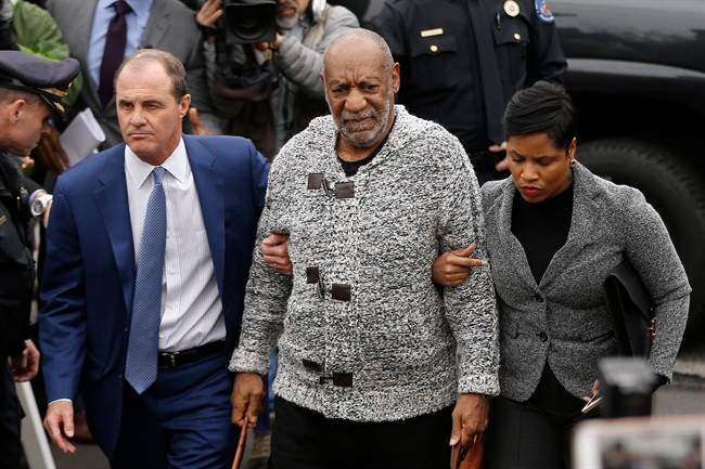 Bill Cosby, pictured Dec. 30, 2015, is accused of drugging and violating an ex-university employee at his suburban Philadelphia home.