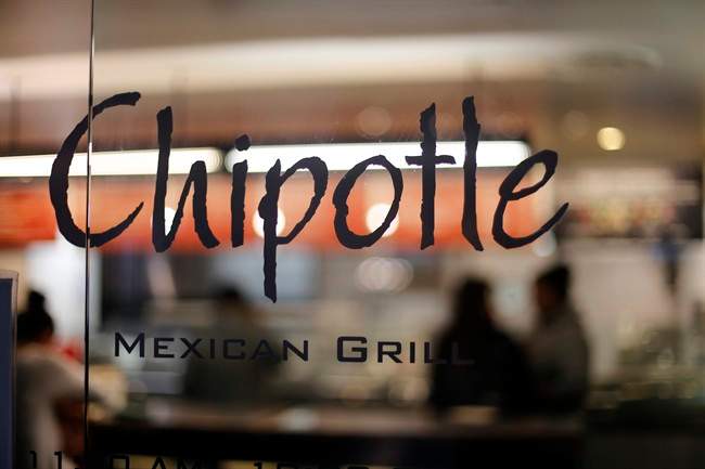 This Sunday, Dec. 27, 2015, photo, shows a Chipotle restaurant at Union Station in Washington.