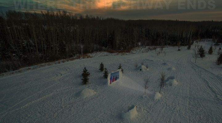 Graham Whatmough's outdoor theatre in Fort McMurray.