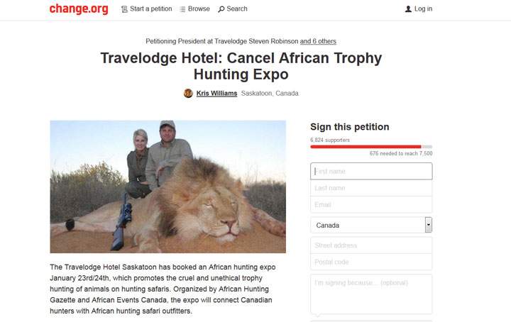 A second electronic petition with more than 6,000 signatures from around the world has surfaced and says the Travelodge should follow its competitor's lead.
