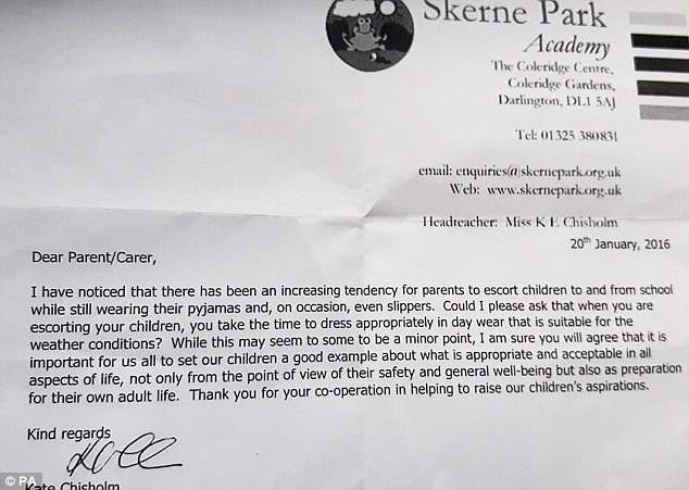 No pjs for parents: principal wants ‘day wear’ dress code for drop-offs - image