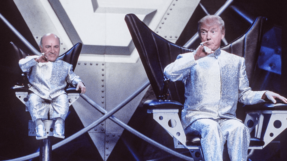 Kevin O'Leary's talk about entering politics has some asking if he is Donald Trump's Mini-Me.