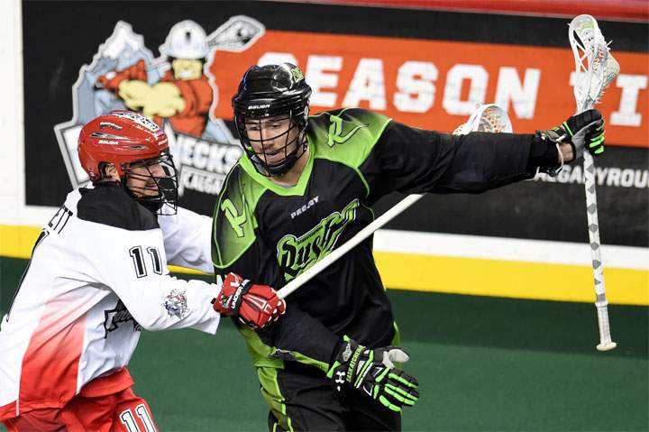 Saskatchewan Rush open season with 10-8 win over Calgary Roughnecks Saturday.