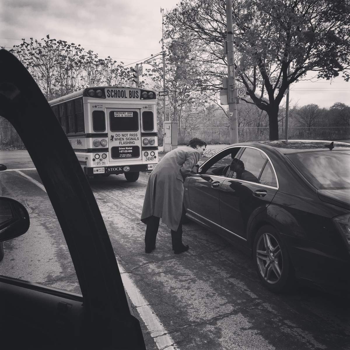 Trudeau flat tire