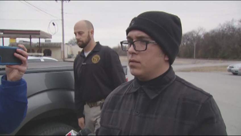 Derek Morgan, 30, has been arrested in the shooting of Cole Peyton