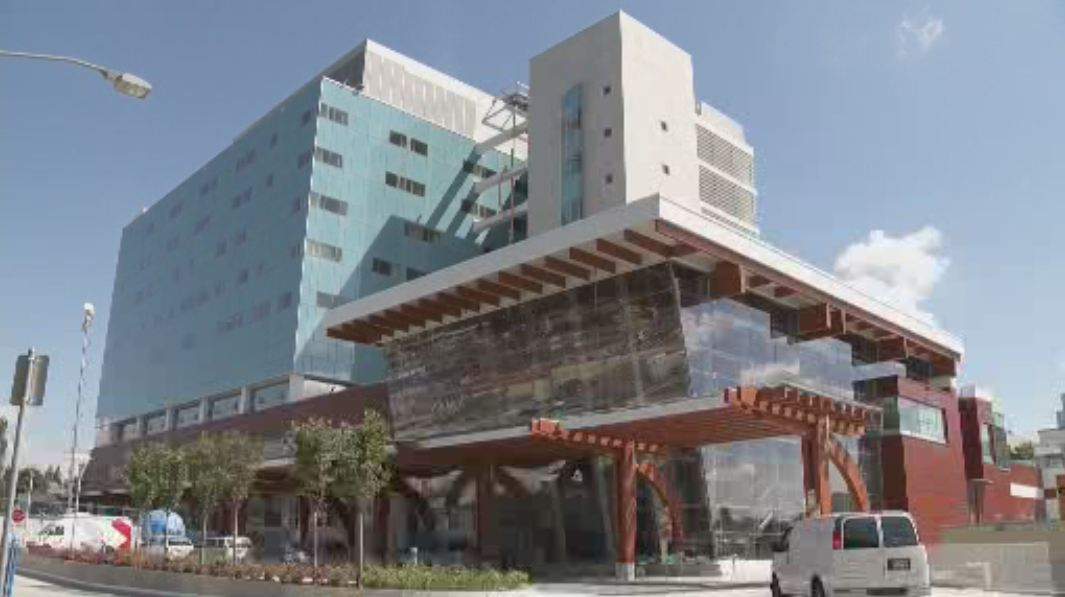 The province says the planned new facility will take pressure off Surrey Memorial hospital (above) as the city's population continues to grow.
