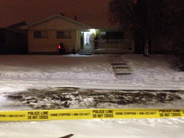 Edmonton police were called to a weapons complaint in north Edmonton on Thursday morning.