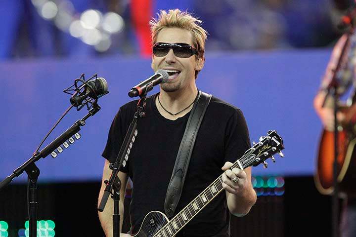 Nickelback frontman Chad Kroeger, pictured Nov. 24, 2011, got the key to the city with his bandmates back in 2003.
