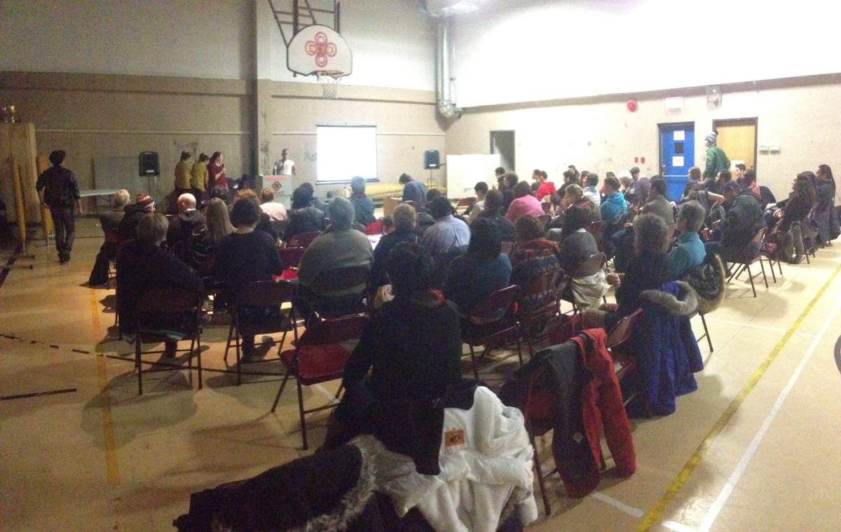 13 Fires Winnipeg held a talk about racism and the health care system. Feb 27, 2016.