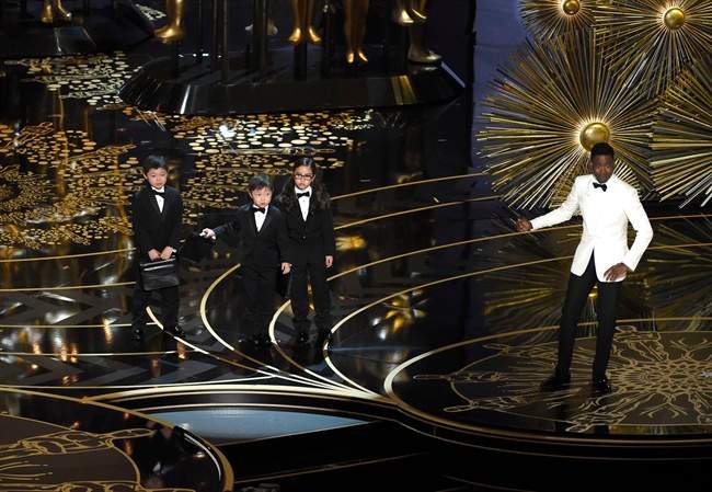 Chris Rock hosting the Oscars