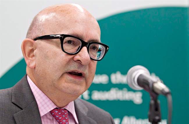 File: Alberta auditor general Merwan Saher. 