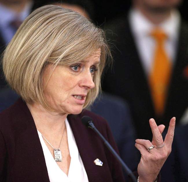 Alberta Premier Rachel Notley on Friday, Jan. 29, 2016.