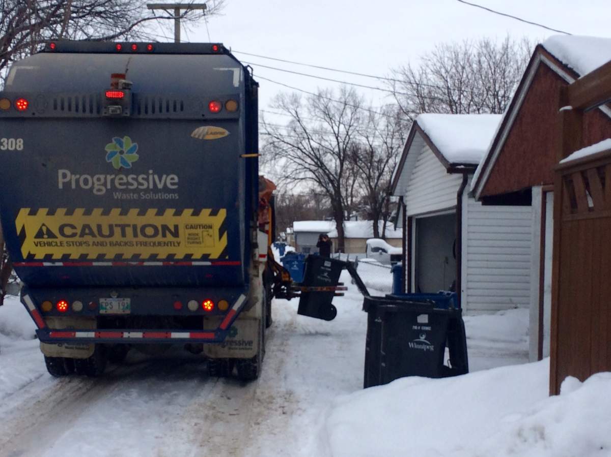 Garbage truck