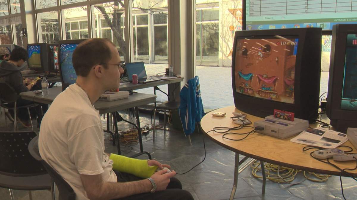 Retro-style video games made a comeback at a gaming competition in Edmonton over the weekend. 