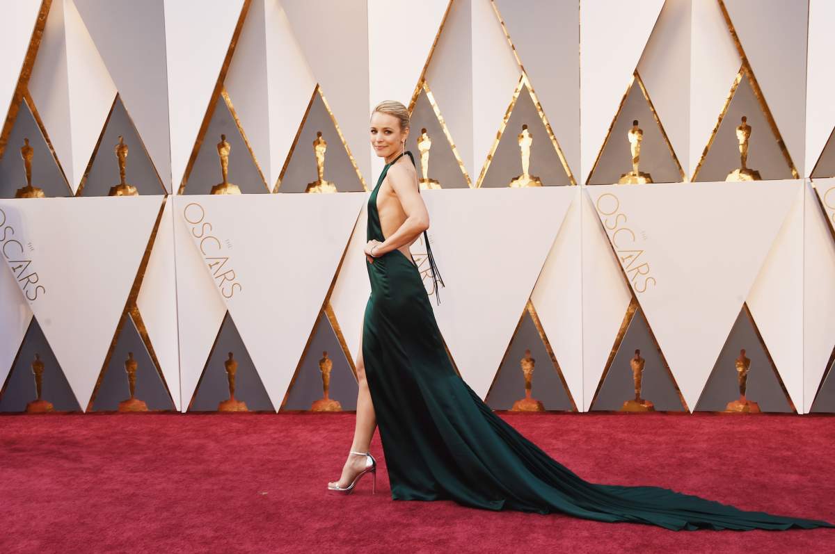 Actress Rachel McAdams attends the 88th Annual Academy Awards at Hollywood & Highland Center on February 28, 2016 in Hollywood, California. 
