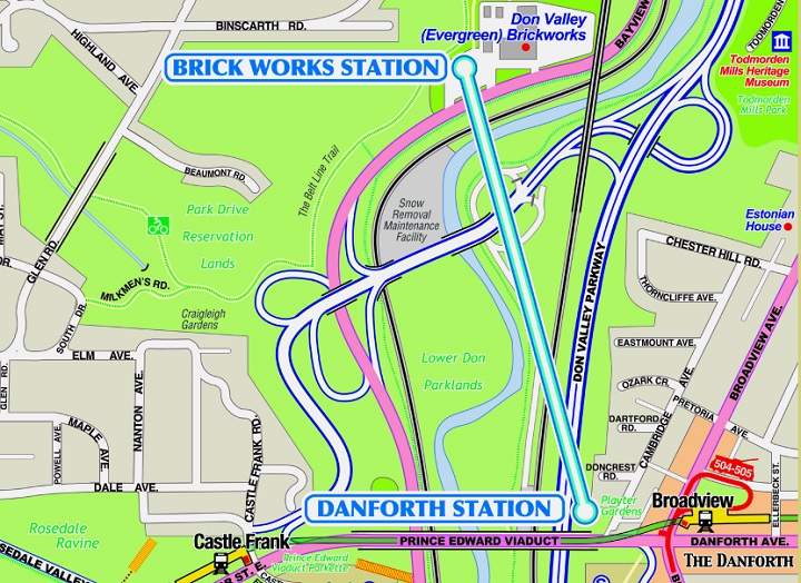 Privately funded cable car route proposed for Don Valley - image