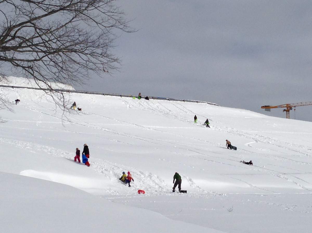 Halifax Regional School Board cancelled classes for a second day, meaning students had a chance to enjoy some winter activities.