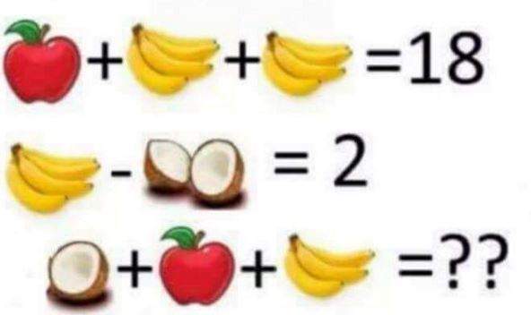 A children's math problem has become a sensation online.